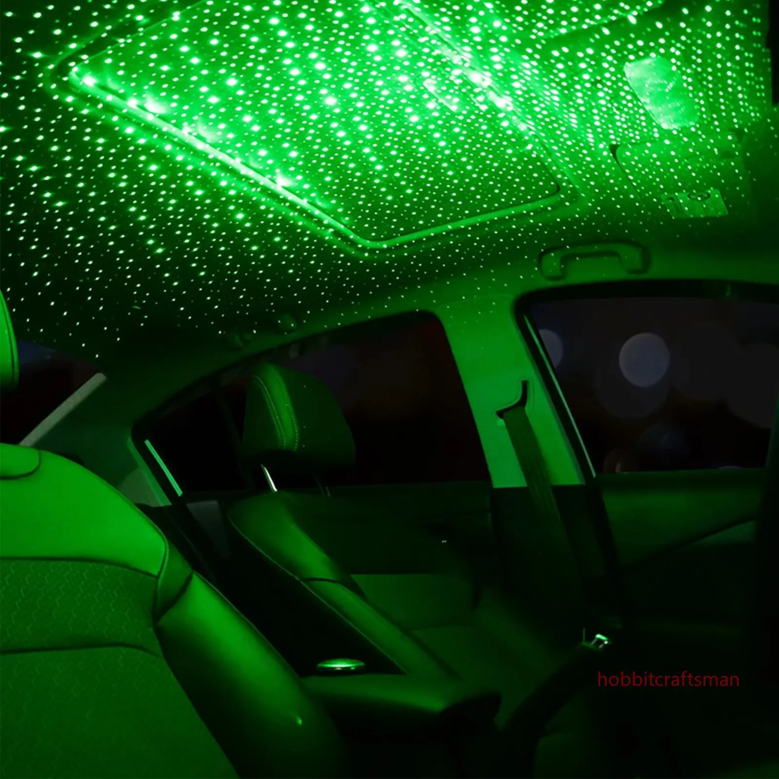 Mini LED Car Roof Star Night Light Projector Atmosphere Galaxy Lamp USB Dekoracyjna Regulowana do automatycznego wystroju sufitu pokoju dachowego