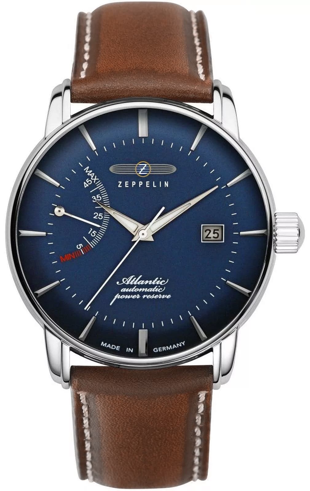 Zegarek Męski ZEPPELIN Atlantic Automatic Power Reserve  8462-3 + BOX